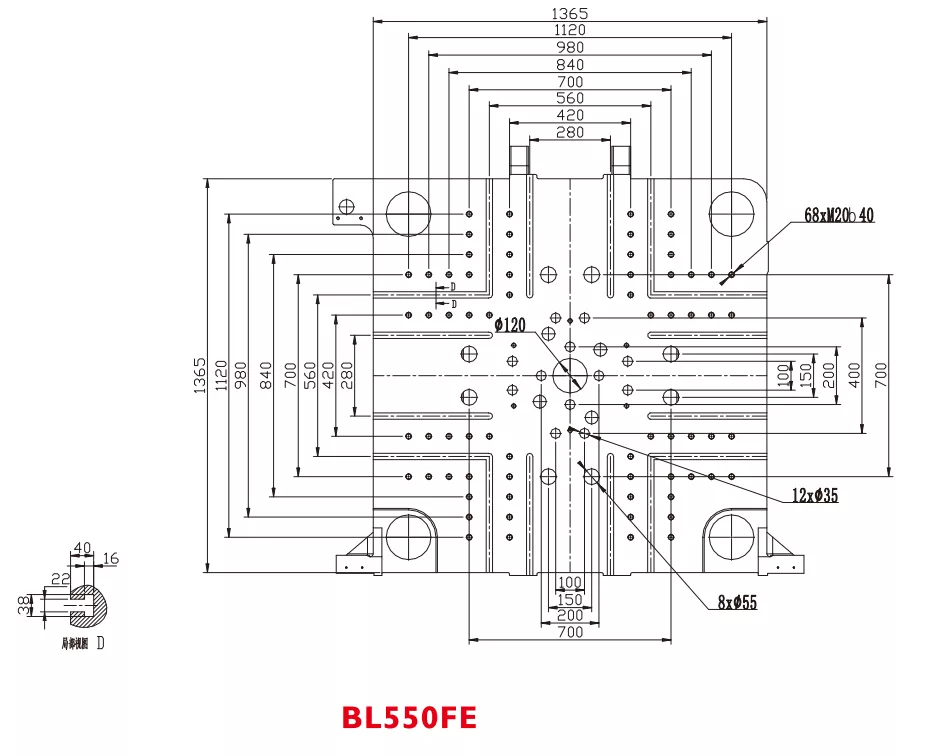 ТПА BOLE BL550FE/E1400