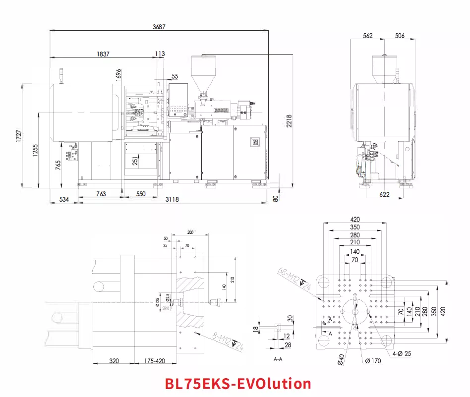 ТПА BOLE BL75EKS-EVOlution/С220