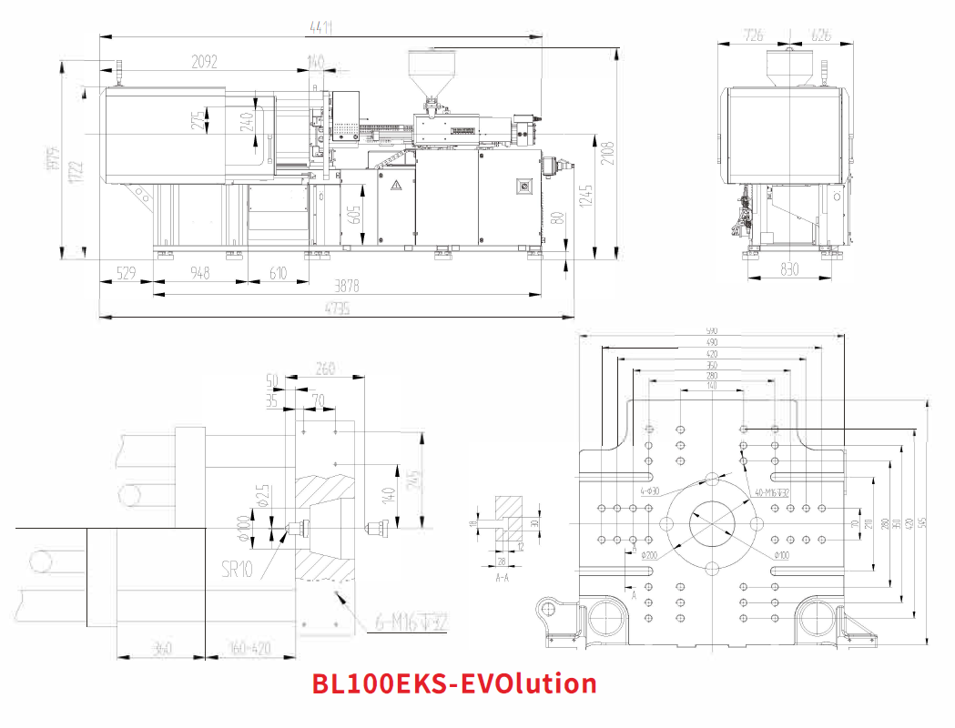ТПА BOLE BL100EKS-EVOlution/C220